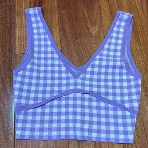 PRINCESS POLLY GINGHAM TANK TOP